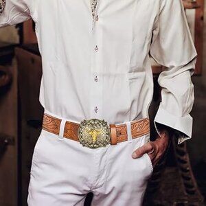Western man's belt